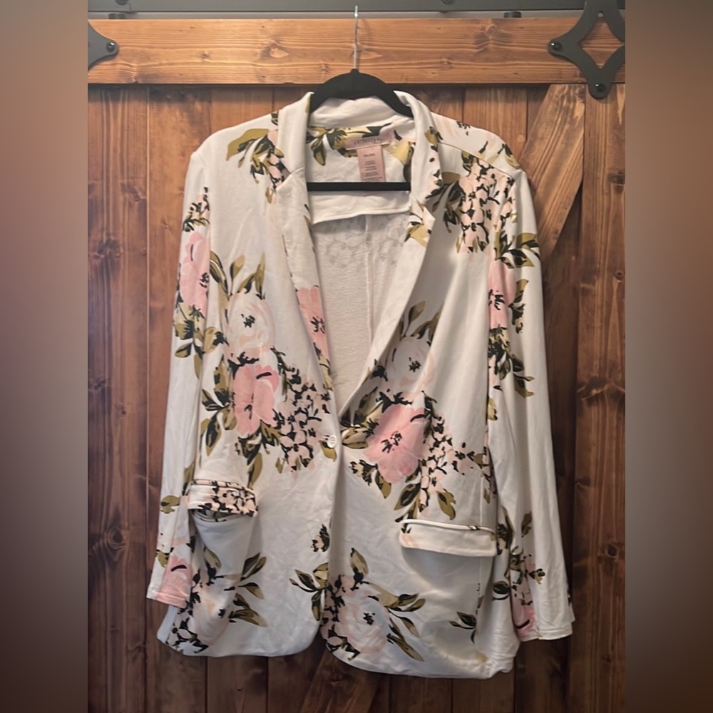 Philosophy Women’s Blazer, Floral, Size XXL